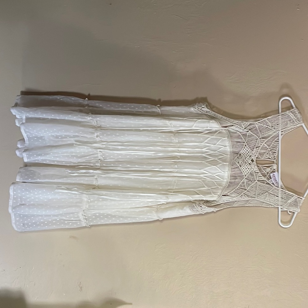 White dress